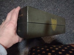 Vintage 1996 Cuvee Dom Perignon Champagne Empty Box & Pamphlet 750ML