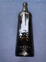 Fonseca Porto Dimpled Brown Glass Wine Bottle Empty 12” Tall 009