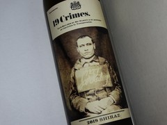 19 Crimes – Australian Red Wine 750ml, Empty Bottle, 2019 Shiraz