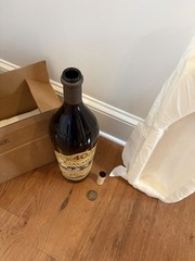 Signed 2012 Caymus 40 3L Empty Bottle With Original Cork Foil And Box