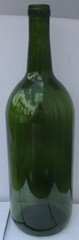 1.5 ltr Green Magnam Wine Bottles, Case of 6, NEW!