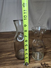 Vintage Paul Masson Since 1852 Glass Carafe Decanter Wine Pitcher Barware Clear