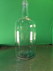 Vintage Green Glass Demijohn Aqua Gallon Bottle – 15&Prime;H X 6&Prime;Dia | Unique