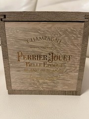 Perrier Jouet Champagne Maison Pondée En 1811,Product Of France Heavy Empty Case