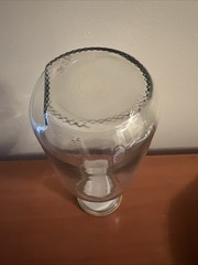 Vintage Paul Masson 9 3/4 Clear Glass Wine Carafe Since 1852 Decanter