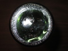 Green Wine Bottle ⅘-Quart Vintage—Impressions: “4, Circle I, 70, 5, W 2068”
