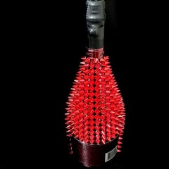 Armand de Brignac Studs Decoration Empty Bottle Color Red x Red Togemand