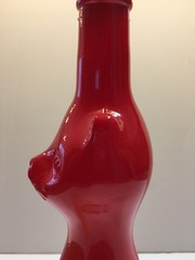 Happy Cat Moselland Cat Shaped Bottles Set of 2 Germany (Empty)