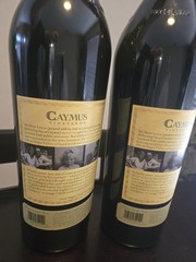 Empty 3 Liter Wine Bottles Caymus Vineyards 2015 Cabernet Price Per Bottle Read
