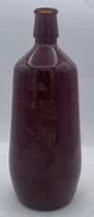 Vintage Lancers J.M. Da Fonseca Portugal 9&Prime; Glass Brown Painted Wine Bottle