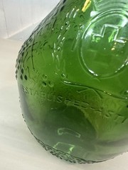 Vtg United Vintner&rsquo;s 4555 Half Gallon Green Glass Bottle Established-Asti-1881 1