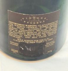 Veuve Clicquot BRUT CHAMPAGNE 1.5L EMPTY BOTTLE Vintage 1988 Reserve Magnum