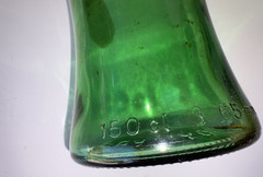 Vtg 1983 Fazi-Battaglia Classico empty Glass Wine Bottle Italy P