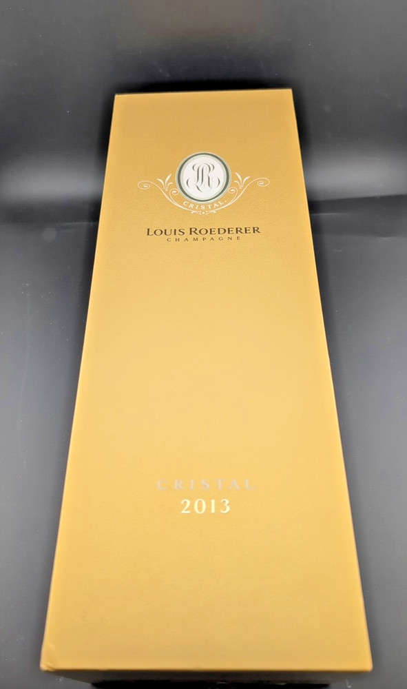 Louis Roederer Cristal 2013 Empty Box And Booklet Great For Crafting