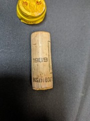1989 Chateau d&rsquo;Yquem Empty Bottles w/Cork cap seal