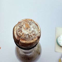 Vintage 1949 De St. Marceaux & Co. Reims Champagne Bottle Empty Collectible
