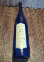 Extra Tall Wine Bottle Blue Riesling Bottle Wine Home Decor Plalz Riesling 19&Prime;