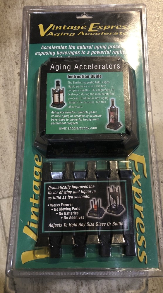 New Vintage Express Aging Accelerator For Whiskey & Wine NEW IN PACKAGE