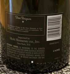 Dom Perignon Vintage 2006 Champagne Box, Bottle (empty) and Booklet – RARE
