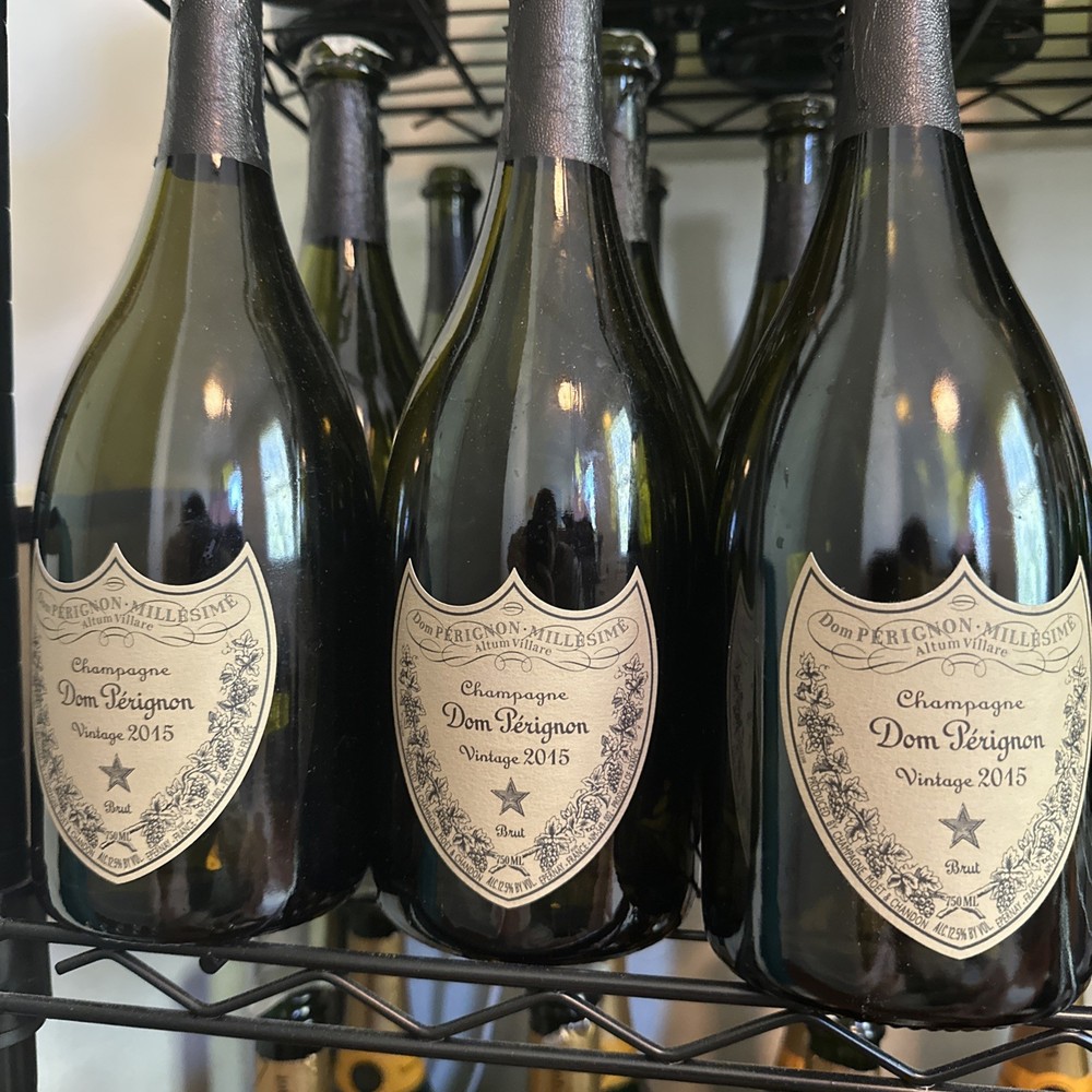 LOT OF 10 Dom Perignon Empty Bottle Vintage (Great Label Condition)