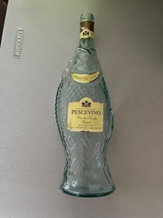 Pescevino Fish Shaped Wine Bottle Product of Italy 1995 – No Wine – Empty Bottle