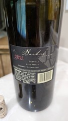 Joseph Phelps Backus Cabernet Sauvignon 2021 NapaValley Empty Bottle W/Cork 1.5L