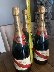Giant EMPTY SEALED DISPLAY G.M. MUMM Champagne Bottle