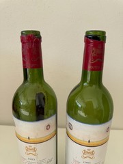 Chateau Mouton Rothschild 1983, Two 750ml Empty Bottles Bundle, No Cork