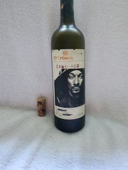 Snoop Dogg Empty Wine Bottle 19 Crimes Cali Red 2020 W Cork Collectible