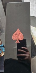 Empty Ace of spades Rose empty champagne rare bottle set with lots of extras750m