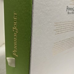 PERRIER-JOUET BELLE EPOQUE CHAMPAGNE GIFT BOX Empty Bottle 2 Flutes Cork 2007