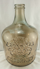 Vidrio San Miguel Large Embossed Wine Jug 17&Prime;