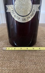 HUGE 22&Prime; VINTAGE 1960&rsquo;S ST RAPHAEL APERITIF FRENCH WINE BOTTLE PROMO DISPLAY