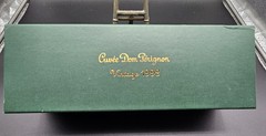 Cuvee Dom Perignon Vintage 1992 Empty 750ML Bottle w/ Case & Millenium Cork Book
