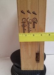 Santini Vint d&rsquo; Italia Soave Gift Wooden Box EMPTY Display Piece Rope Handle