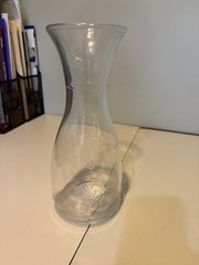 BORMIOLI ROCCO CARAFE WINE DECANTER LITRO 1 LITER Clear Glass – Italy 10&Prime; Tall