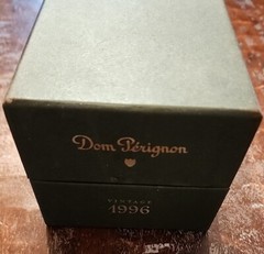 Dom Perignon 1996 Vintage Empty Bottle & Display Box Champagne Wine Moet Chandon