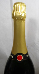 Taittinger Brut Champagne Dummy Empty Bottle Prop Mathusalem Wood Crate Very Big
