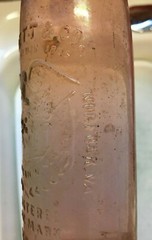VINTAGE GARRETT & COMPANY WINE BOTTLE – 1/2 PINT – ST. LOUIS, MO & NORFOLK, VA