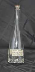 🌹Cote Des Roses WINE BOTTLE Rose Bottom/Pink Glass Stopper COLLECTIBLE EMPTY