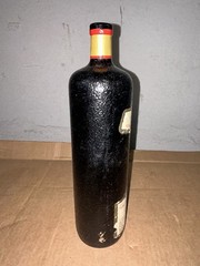 Vintage 1984 Black Tower Liebfraumilch German Wine Bottle With Label
