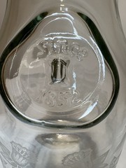 Vintage Paul Masson Norman Kosarin Wine Decanter Carafe Etched Glass Since 1852