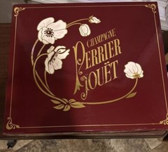 Champagne Perrier Jouet Special Edition Box Set 1988/ Empty Bottle