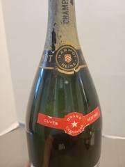Vintage LARGE 3 QT Marmot Champagne Bottle 1961 EMPTY 18&Prime; Bottle Blanc De Blancs