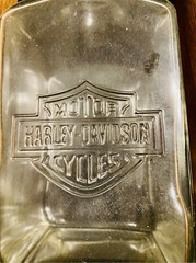 Harley Davidson 36oz Whiskey Classic Decanter w/ Original Wood Box NEW