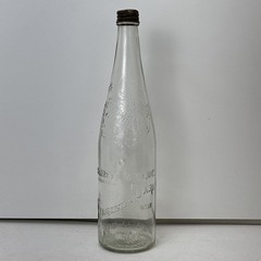 Vintage Garrett & Co Virginia Dare Wine Bottle 4/5 Quart New York Embossed 12”