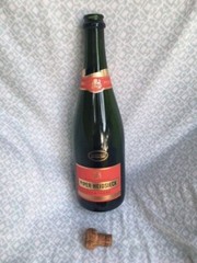 Champagne Bottle EMPTY Jacket/Chilling Sleeve Cork Piper-Heidsieck Collection
