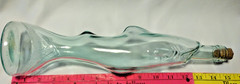 Vintage Shark Bottle Made in Italy Aqua 750 ml 15&Prime; 1979 No Chips Wine Antique B2