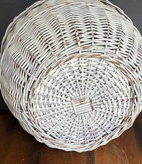 Vtg VIRESA CARBOY Bottle Wicker 5-Gal. Glass Demijohn 16½ » Jug 10½ lb Wine Beer