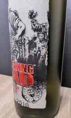 “The Walking Dead” Blood Red Blend Empty Wine Bottle 750ml 2016